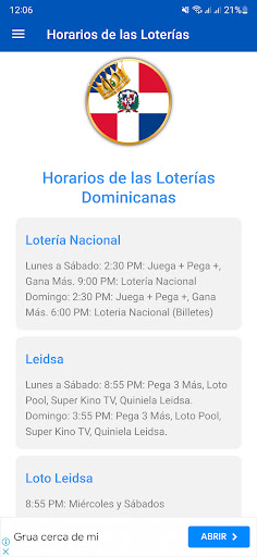 SORTEOS LOTERÍAS DOMINICANAS Screen 3
