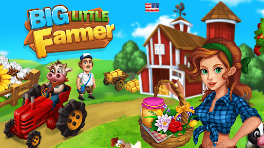 Big Little Farmer Mod Apk Unlimited Gems And Money Download 2