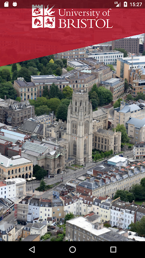 Android application Visit University of Bristol screenshort