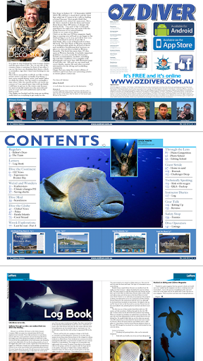 OZDiver Magazine Screen 3