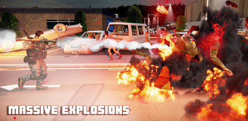 Android application Attack Of The Dead Zombies screenshort