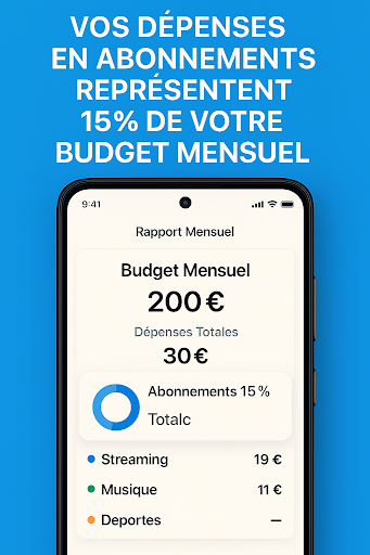 Aperçu de l'application