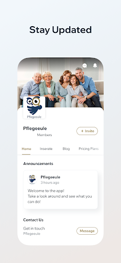 Pflegeeule Screen 3