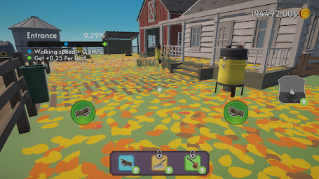Clean It Up Alone: Leaf Blower - Screenshot Image