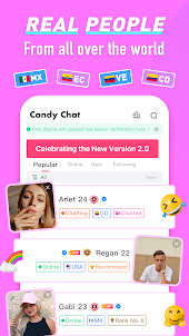 Candy Chat - Live video chat
