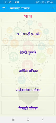 Android application छत्तीसगढी पुस्तकें cg books screenshort