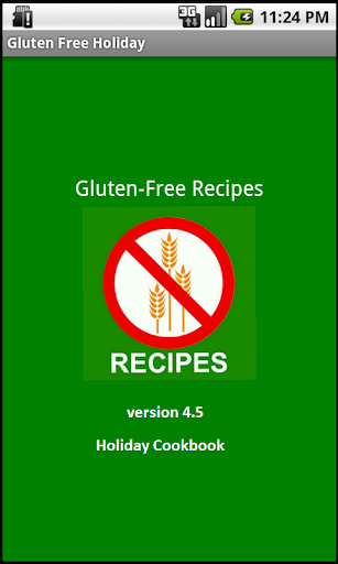Android application Gluten Free Holiday Recipes screenshort