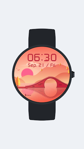 Bridge Digital Watch Face Screen 2