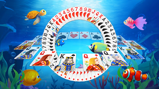 Solitaire Fish - Classic Klondike Card Game apkpoly screenshots 11