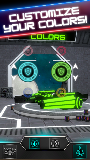 Android application Space War Battle Cadet DX screenshort
