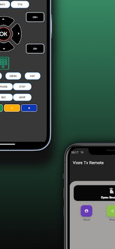 Remote Control For Vior TV Screenshot 3 - AppWisp.com