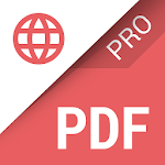 Cover Image of ดาวน์โหลด Web to PDF Converter PRO  APK