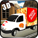 City Delivery Pizza Van Sim icon