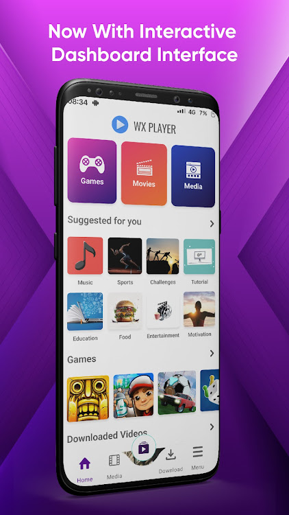 WXPlayer-Video & Media Player - 1.8.7 - (Android)