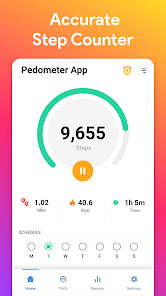 Pedometer Step Counter App  screenshots 1
