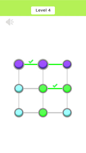 Android application Sort Colored Dots all screenshort