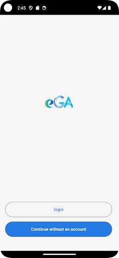 Android application e-Conference screenshort