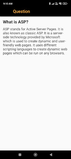 ASP.NET Interview Question Screen 2