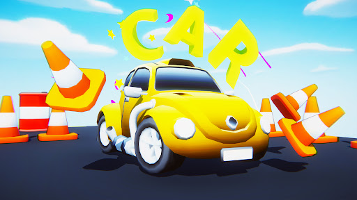 Android application ABC Letter Tracing Car Master screenshort