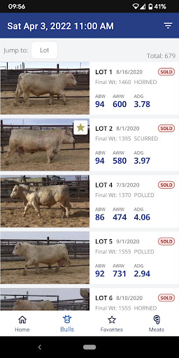 Android application DeBruycker Charolais screenshort