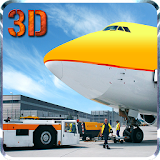 Airport Plane Ground Staff 3D icon