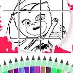 Cover Image of Download PJ coloring super heroes masks Book 4.0 APK