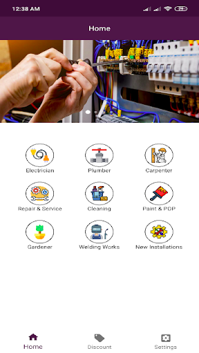 Android application Town & Tools screenshort