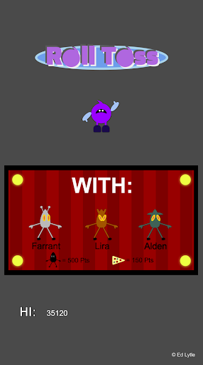 Android application Roll Toss screenshort