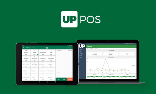 Android application UP POS screenshort