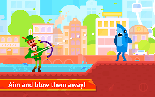 Скачать игру Bowmasters для Android бесплатно