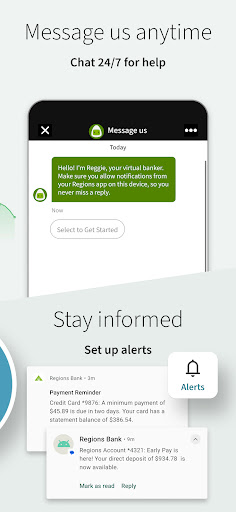 Screenshot of Regions Bank