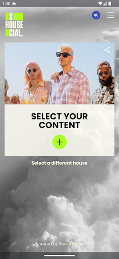 Android application Social House screenshort