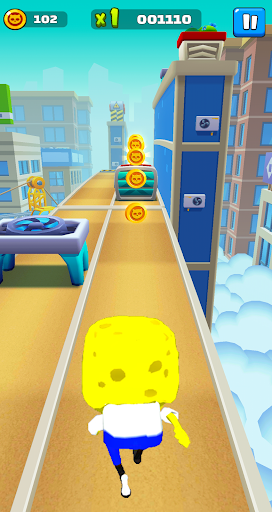 Android application Sponge Neighbor Bob Run Hero screenshort