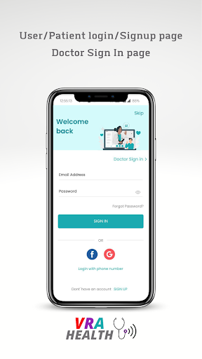 Android application VRA Health - Doctors Online screenshort