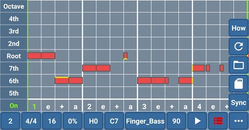 Android application Bass Loop Maker screenshort