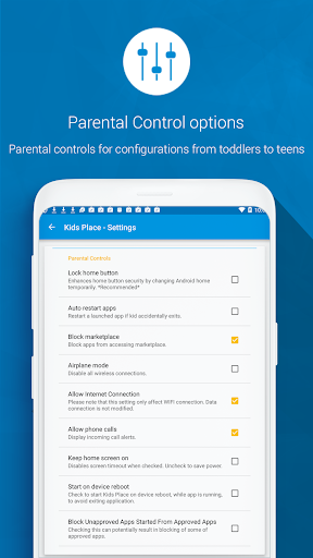 Kids Place Parental Controls