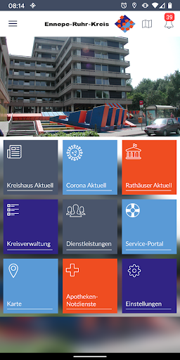 Android application Ennepe-Ruhr-Kreis screenshort