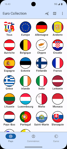 Aperçu de l'application