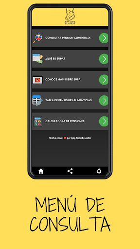 Android application Info Pensiones Ecuador screenshort