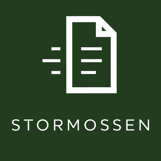 Stormossen Siirtoasiakirja logo
