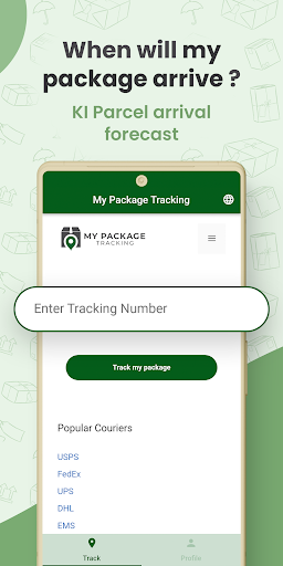 My Package Tracking Screen 2