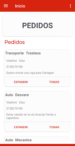 Mecanico Service Screen 2