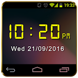 Digital Clock Widget NightMode icon