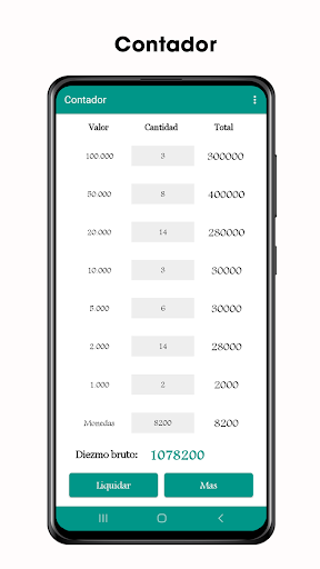 DiezmoApp Screen 2