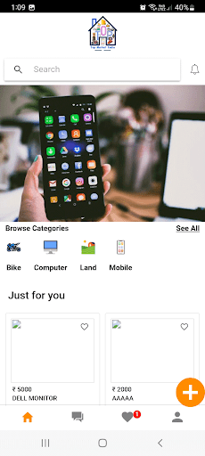Android application Topmarketindia screenshort