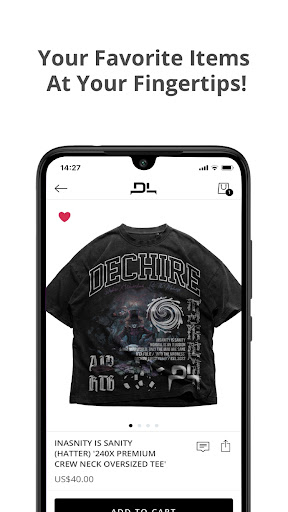 Screenshot of DECHIRE