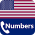 USA Phone Numbers, Receive SMS1.0