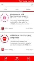 screenshot of UNIQLO ES