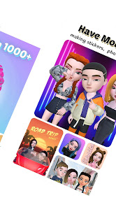 Screenshot 2 3D avatar Create emoji avatar  android