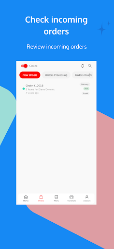 Feenix Merchant App Screen 2